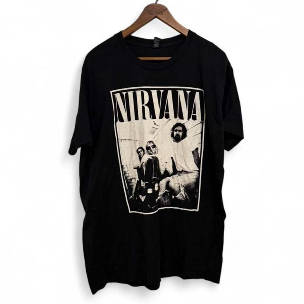 Nirvana Graphic Band T-Shirt Black XL